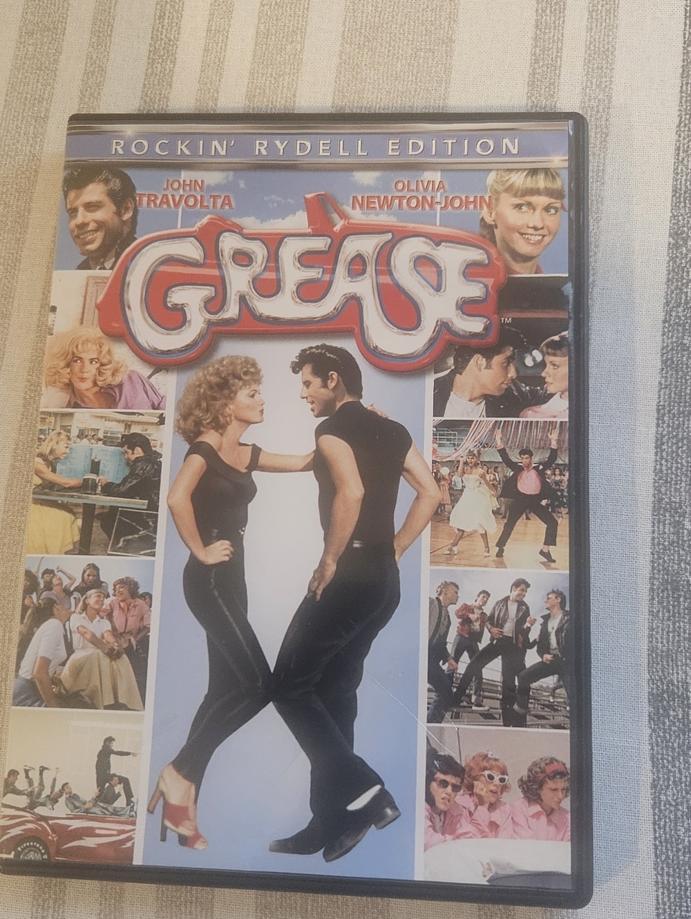 Grease Rockin' Rydell Edition DVD — Classic Movie Cover